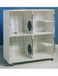 Zestaw 4-klatkowy dla kotów...