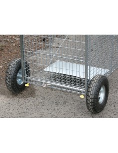 Zestaw kółek do klatek