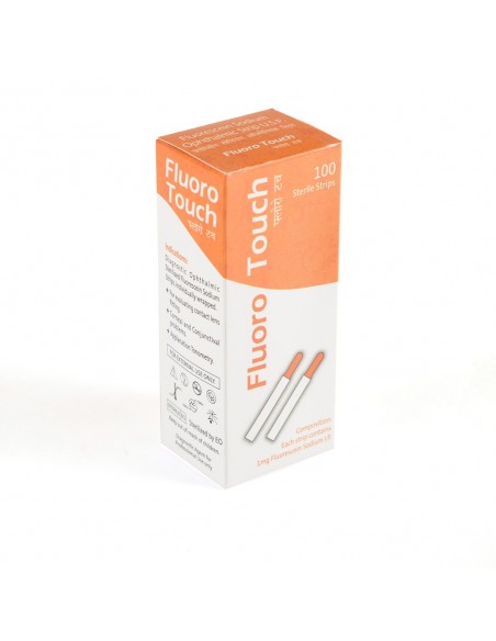 Test łzowy fluoresceinowy - paski 100 szt/op.