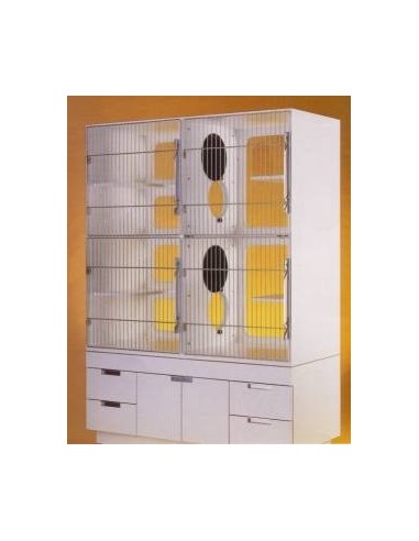 Zestaw 4 klatkowy, na szafce, laminat