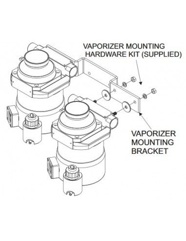 Dual Vaporizer Mount (VME2) (91805118)