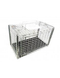 306NC2SQ - Squeeze Cage for Feral Cats with Two Sl