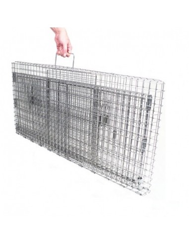 Klatka pułapka na koty Drop Trap XL - opadająca