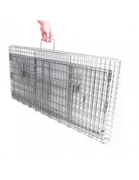 Klatka pułapka na koty Drop Trap XL - opadająca