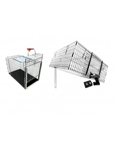 Klatka pułapka Drop ze zdalnym sterowaniem - zestaw DTPRO