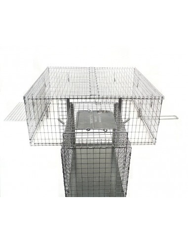 Klatka pułapka na koty Drop Trap - zestaw DT
