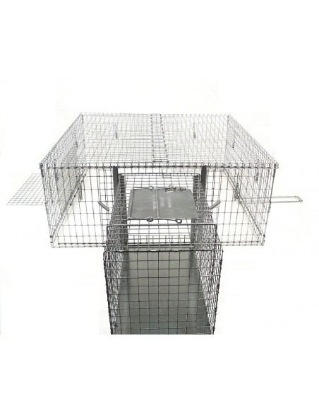 Klatka pułapka na koty Drop Trap - zestaw DT