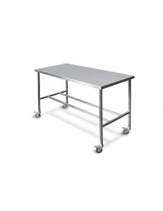 Stół zabiegowy ze stali nierdzewnej