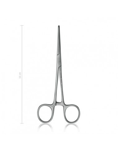 Kleszczyki naczyniowe PEAN 16 cm proste