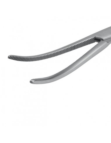 Kleszczyki naczyniowe PEAN 18 cm wygięte