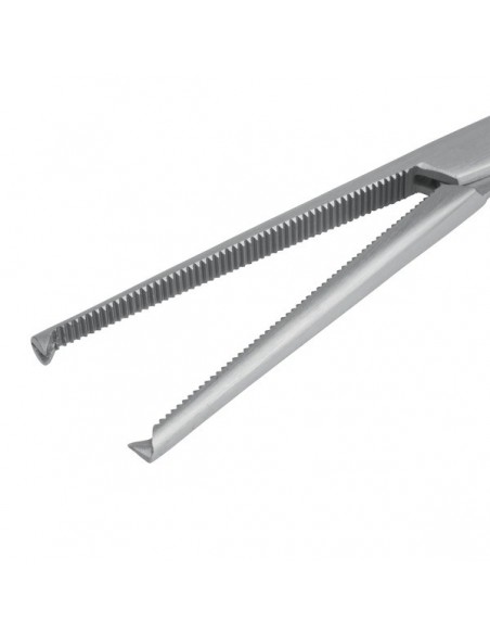 Kleszczyki naczyniowe z ząbkami KOCHER-OCHSNERA 18 cm proste