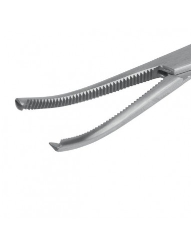 Kleszczyki naczyniowe z ząbkami KOCHER-OCHSNERA 14 cm wygięte