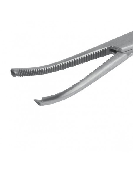 Kleszczyki naczyniowe z ząbkami KOCHER-OCHSNERA 14 cm wygięte