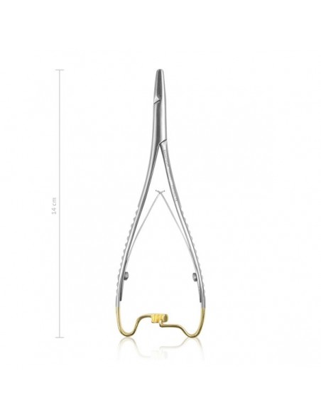 Igłotrzymacz Mathieu 14 cm wolfram ekonomiczny