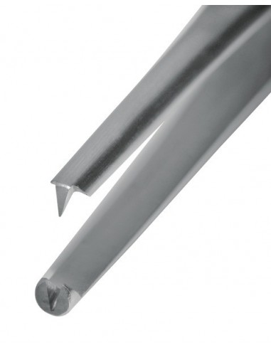 Pinceta tkankowa 14 cm 1x2 ząbki, EKONOMICZNA