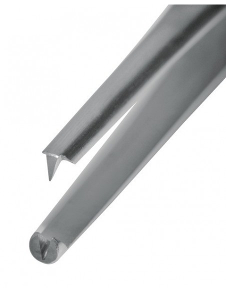 Pinceta tkankowa 14 cm 1x2 ząbki, EKONOMICZNA