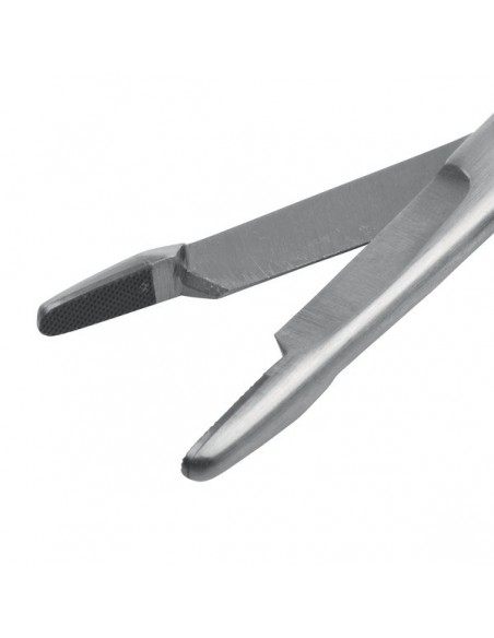 Igłotrzymacz z nożyczkami Olsen-Hegar 14 cm, wolfram ekonomiczny