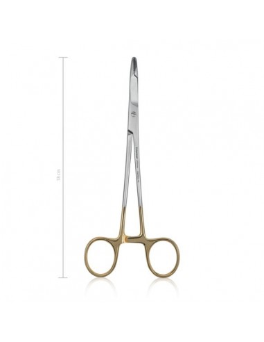 Igłotrzymacz z nożyczkami Olsen-Hegar 18 cm, wolfram