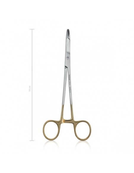 Igłotrzymacz z nożyczkami Olsen-Hegar 18 cm, wolfram