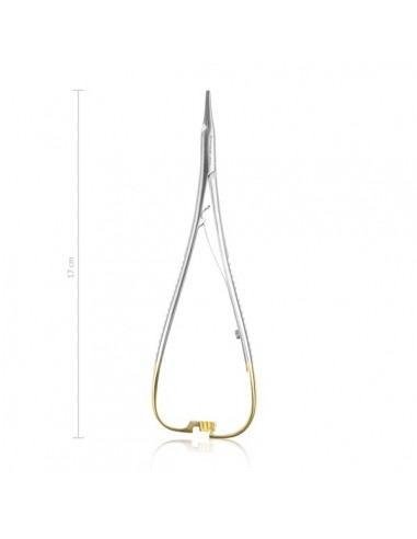 Igłotrzymacz Mathieu 17 cm wolfram, z blokadą