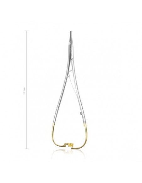 Igłotrzymacz Mathieu 17 cm wolfram, z blokadą