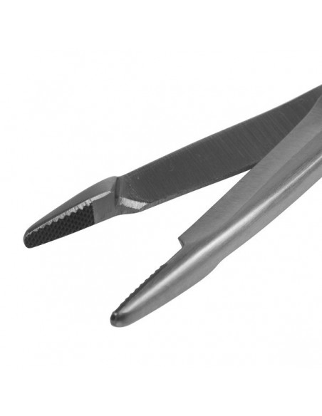 Igłotrzymacz z nożyczkami Olsen-Hegar 16 cm, wolfram