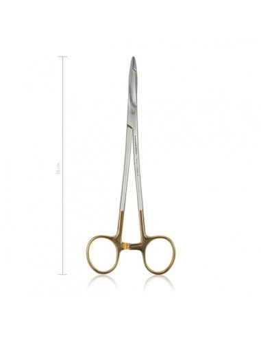 Igłotrzymacz z nożyczkami Olsen-Hegar 16 cm, wolfram