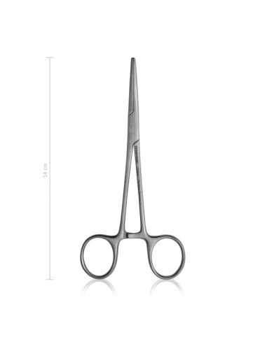 Kleszczyki naczyniowe CRILE 14 cm proste