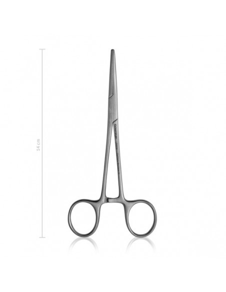 Kleszczyki naczyniowe CRILE 14 cm proste
