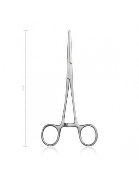 Kleszczyki naczyniowe PEAN 16 cm proste