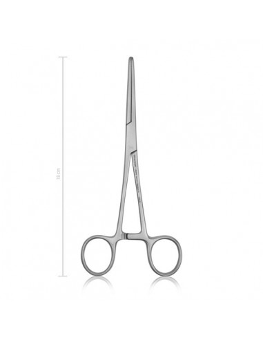 Kleszczyki naczyniowe PEAN 18 cm proste