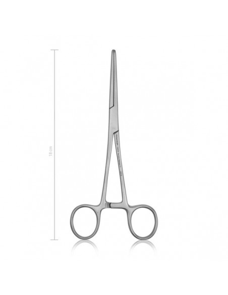 Kleszczyki naczyniowe PEAN 18 cm proste