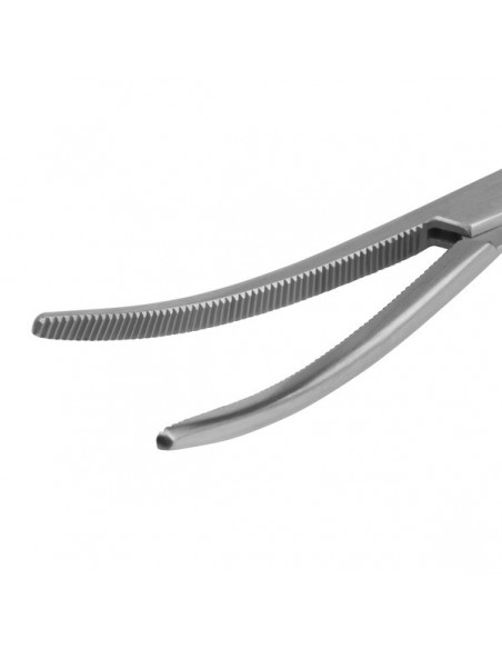 Kleszczyki naczyniowe PEAN 18 cm wygięte