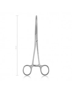 Kleszczyki naczyniowe PEAN 20 cm wygięte