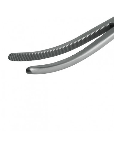 Kleszczyki naczyniowe PEAN 22 cm wygięte