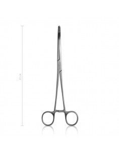 Kleszczyki naczyniowe PEAN 22 cm wygięte