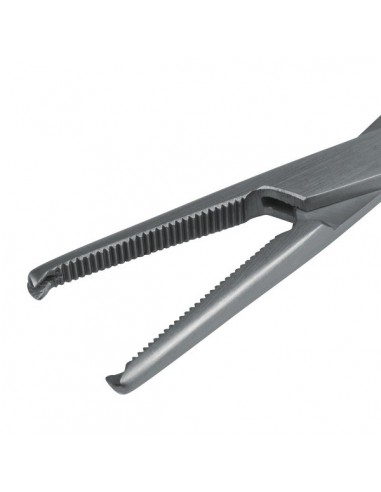 Kleszczyki naczyniowe z ząbkami HALSTEAD-MOSQUITO proste 12.5 cm