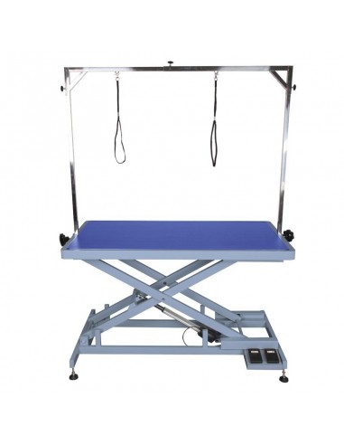 Stół trymerski z podnośnikiem, elektryczny