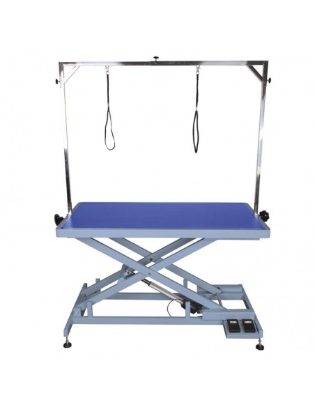 Stół trymerski z podnośnikiem, elektryczny