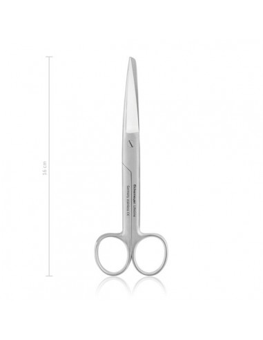 Nożyczki mocne 16 cm proste o/t