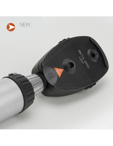 Zestaw Heine otoskop G 100 LED i oftalmoskop BETA 200 LED z ładowarką biurkową