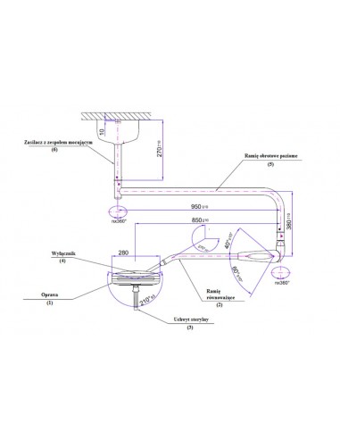 Lampa zabiegowa SOLIS 60