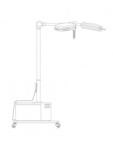 Lampa operacyjna SOLIS 160C