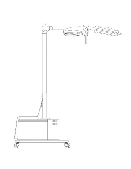 Lampa operacyjna SOLIS 160C