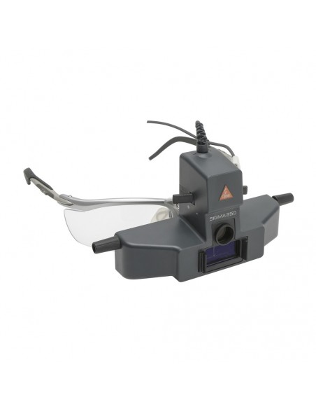 Oftalmoskop pośredni HEINE na ramce okularowej – z oświetleniem LEDHQ