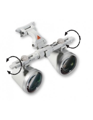 Lupa HR 2.5 x z i-View na czepcu HEINE