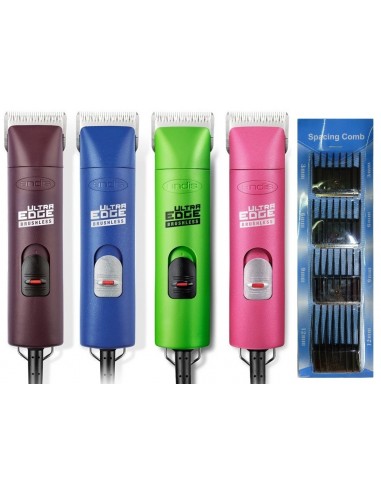 Maszynka Andis AGC 2 Super z ostrzem nr 10 (1,5mm) + zestaw nasadek