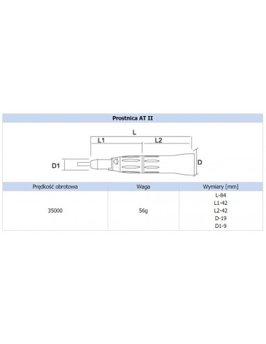 Mikrosilnik STRONG 207 z prostnicą