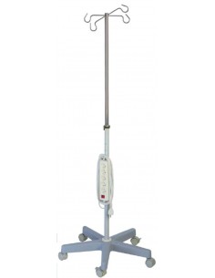 Stojak na kroplówki z listwą zasilającą