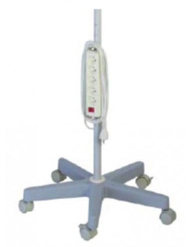 Stojak na kroplówki z listwą zasilającą